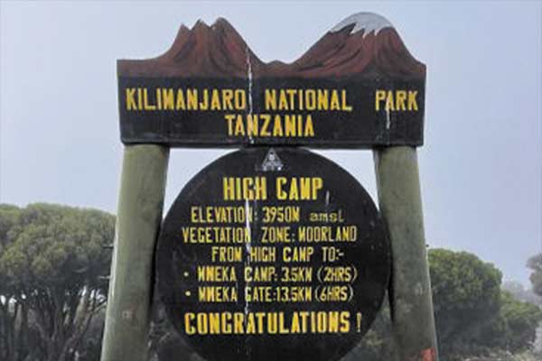 Stunning view of Mount Kilimanjaro