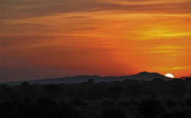 sun set